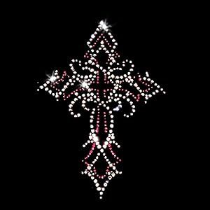 Swirly Cross Christian Iron-on Rhinestone Crystal Transfer by JCS Rhinestones Cross Christian, Amazon Art, The Amazon, Crafts Sewing, Sewing Stores, Crystal Rhinestone, Sewing Crafts, Sewing, Crystals