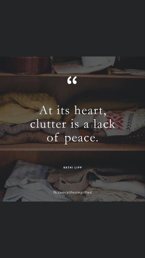 Clutter Quotes, Declutter Quotes, Organization Quotes, Decluttering Inspiration, Minimalist Inspiration, Minimalist Quotes, Declutter Your Life, Live Simply, Simple Living