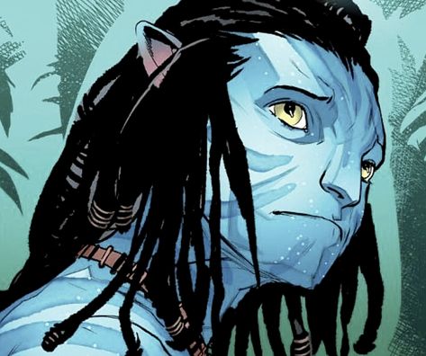 Neytiri Comic, Jake Neytiri, Jake And Neytiri, Pfp Avatar, Jake Sully Avatar, Avatar Book, Avatar Comics, Neytiri Avatar, Sully Avatar