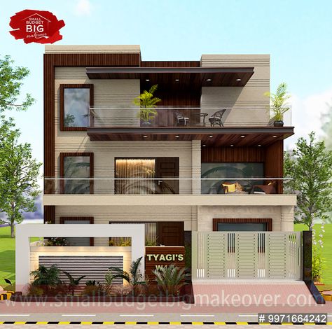 South East Corner House Elevation, Corner House Elevation, South Facing House, Vastu House, Kitchen Technology, Stairs In Living Room, 3d House Plans, House Outer Design, Small House Elevation