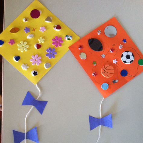 Make a kite and add describing words as bows for Ben Franklin. Add Ben Franklin writing to kite. Kites Preschool, Make A Kite, Rocket Craft, Kites Craft, Weather Crafts, Describing Words, Kite Making, Shapes Preschool, Ben Franklin