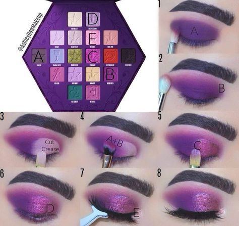 Bloodlust Palette Looks, Jeffree Star Eyeshadow Looks, Jeffree Star Makeup Looks, Jeffery Star Makeup, Jeffree Star Eyeshadow, Diy Eyeshadow, Jeffrey Star, Makeup Pictorial, Punk Makeup