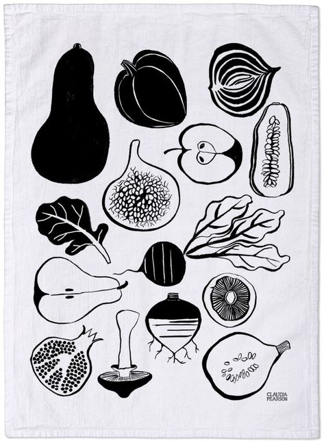 Vegetable Drawing, Fresh Tea, Linoleum Print, Linocut Printmaking, Lino Art, Linocut Art, Handmade Stamps, Fruit Art, Flour Sack