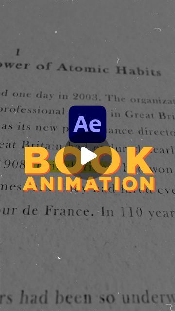 Rad Todoroff on Instagram: "Here’s how I created this realistic 3D Book Animation in After Effects. 🔥 I watch a lot of documentaries and I keep seeing these types of animations a lot.  This is a more advanced tutorial, where you can see the full process of creating something like this. Using 3D layers in AE might be scary at first, but it’s super straightforward.  Think of it as you’re filming the book - you need a camera, movement, lights. The 3D camera acts as any camera in real life.  I didn’t add a light in the animation, so I don’t overcomplicate the tutorial. But I would if I was creating this for a client. Anyway, let me know if you like these in depth tutorials. 😊  Also comment LIGHT and I will send you the Light Sweep Transitions. 🔥  #aftereffects #tutorial #3d" Photoshop Effects Ideas, After Effect Animation, Editing Transitions, Aftereffects Tutorial, Animation Transitions, 3d Edit, Typing Tutorial, Ae Tutorial, After Effects Animation