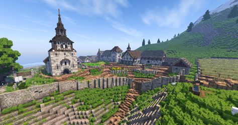 Early Medieval Monastery [Conquest Reforged] Minecraft Project Minecraft Monastery, Minecraft Medieval Buildings, Medieval Monastery, Kingdom Come Deliverance, Minecraft Kingdom, Minecraft Structures, Minecraft Interior Design, Minecraft Castle, Minecraft Medieval