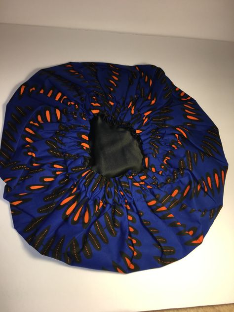 Ankara Bonnet, Hair Bonnets, Hair Bonnet, Handmade Handbags, African Fashion, Ankara, Bean Bag Chair, Hair Extensions, Stylish Outfits