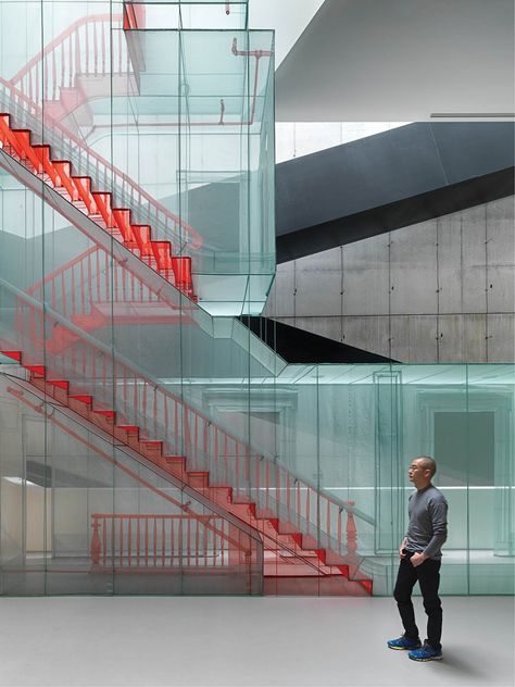 Landscape Architecture Portfolio, Do Ho Suh, Museum Interior, Stairs Architecture, Contemporary Arts, New York City Apartment, Zaha Hadid Architects, Arts Center, Zaha Hadid