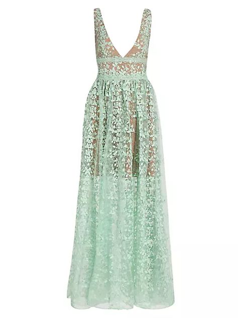 Bronx and Banco Megan Lace Maxi Dress Bronx And Banco Dresses, Bronx And Banco, Maxi Dress Green, Lace Maxi, Scalloped Lace, Lace Maxi Dress, Designer Outfits Woman, Bronx, Empire Waist