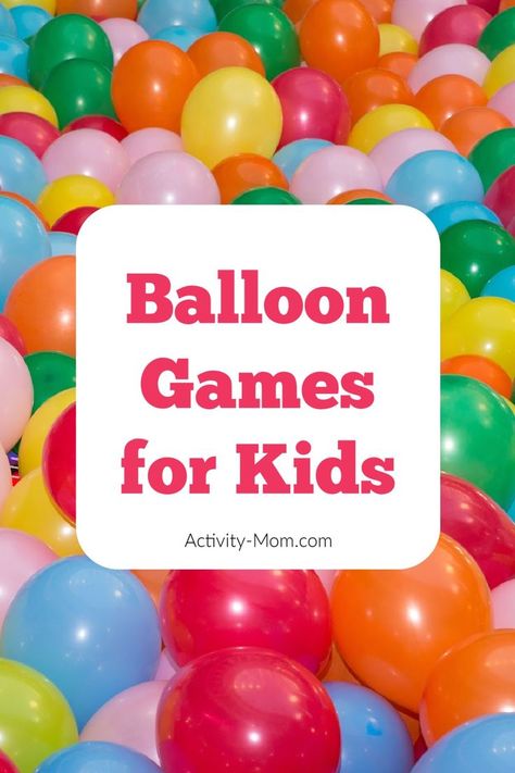 Games For Older Kids, Balloon Games For Kids, Party Games Group, Building Games For Kids, Birthday Games For Kids, Rainy Day Activities For Kids, Balloon Games, Team Building Games, Minute To Win It Games