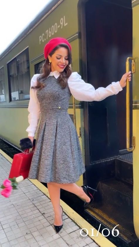 Great Legs, Pinafore Dress, Vintage Girls, Gorgeous Dresses, Work Outfit, Style Guides, New Look, Casual Dresses, Fashion Dresses