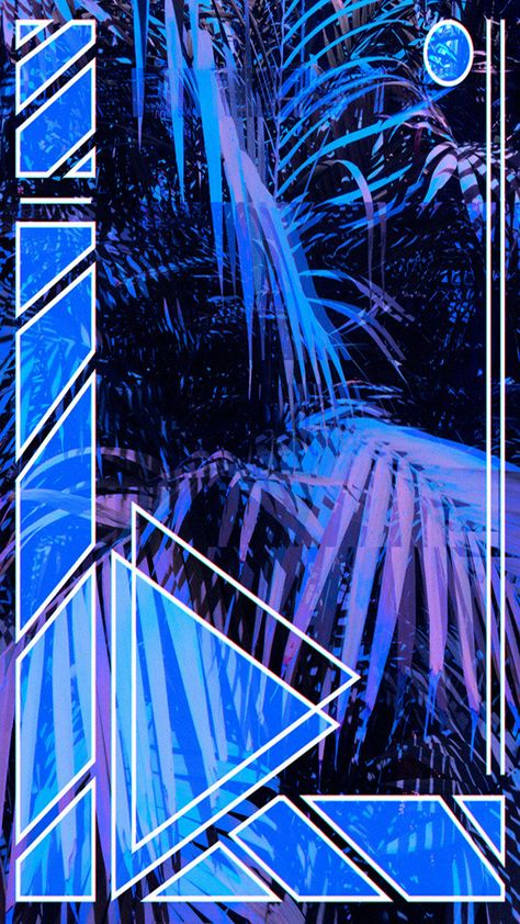 Blue Vaporwave, App Aesthetic, Vaporwave Wallpaper, Airbrush App, Vaporwave Aesthetic, Aesthetic Blue, Photo Edited, Blue Wallpaper, Blue Wallpapers