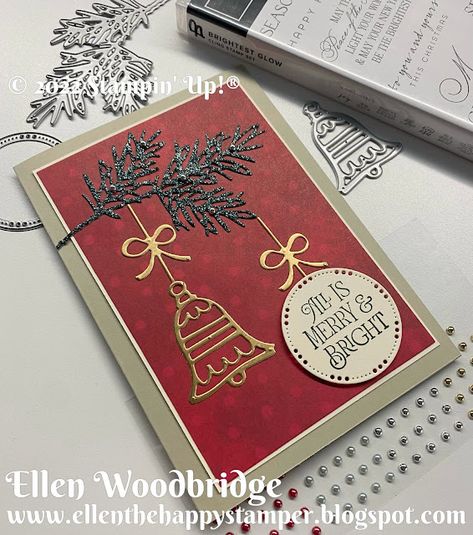 Stampin Up Boughs Of Holly, Labels Aglow Dies, Decorated With Happiness, Boughs Of Holly, Create Christmas Cards, Stamped Christmas Cards, Christmas Card Set, Stampin Up Christmas Cards, Elegant Cards