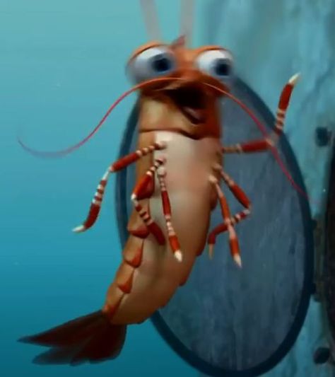 Shark Tale Shrimp, Shark Tale, Deep Sea Creatures, Bad Puns, Goofy Ahh, Silly Pictures, Silly Me, Deep Sea, Aesthetically Pleasing