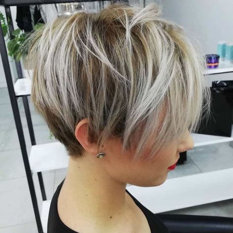 Wispy Pixie Cut with Bangs Wispy Pixie Cut, Wispy Pixie, Blond Pixie, Longer Pixie Haircut, Long Pixie Hairstyles, Textured Pixie Cut, Pixie Cut With Bangs, Hair Adviser, Long Pixie Cuts