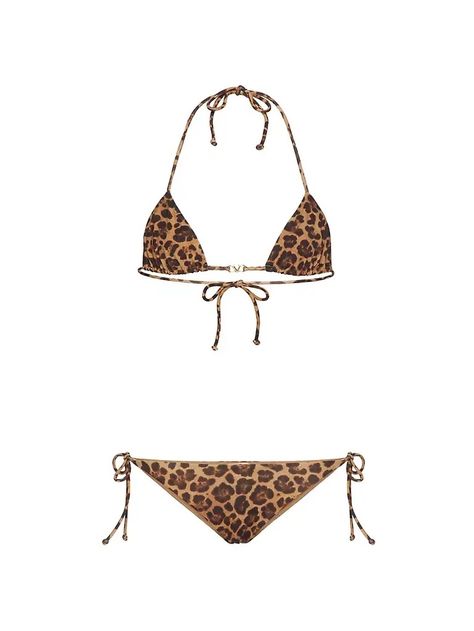 18 Leopard-Print Bikinis That Will Take You Back | Who What Wear UK Cheetah Bathing Suits, Cheetah Print Bathing Suit, Cheetah Print Swimsuit, Cheap Leopard Print Swimwear, Fitted Leopard Print Beachwear Swimwear, Cheetah Print Bikinis, Leopard Print Swimsuit, Bandeau Swimsuit, Swimsuits Outfits