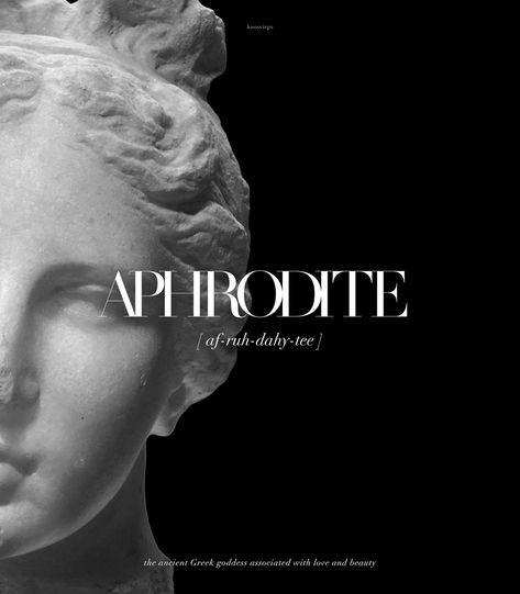 Goddess Of Love And Beauty, Aphrodite Aesthetic, 19 Days Characters, Love And Beauty, Fotografi Vintage, Magic Aesthetic, Dark Pictures, Goddess Of Love, Instagram Theme