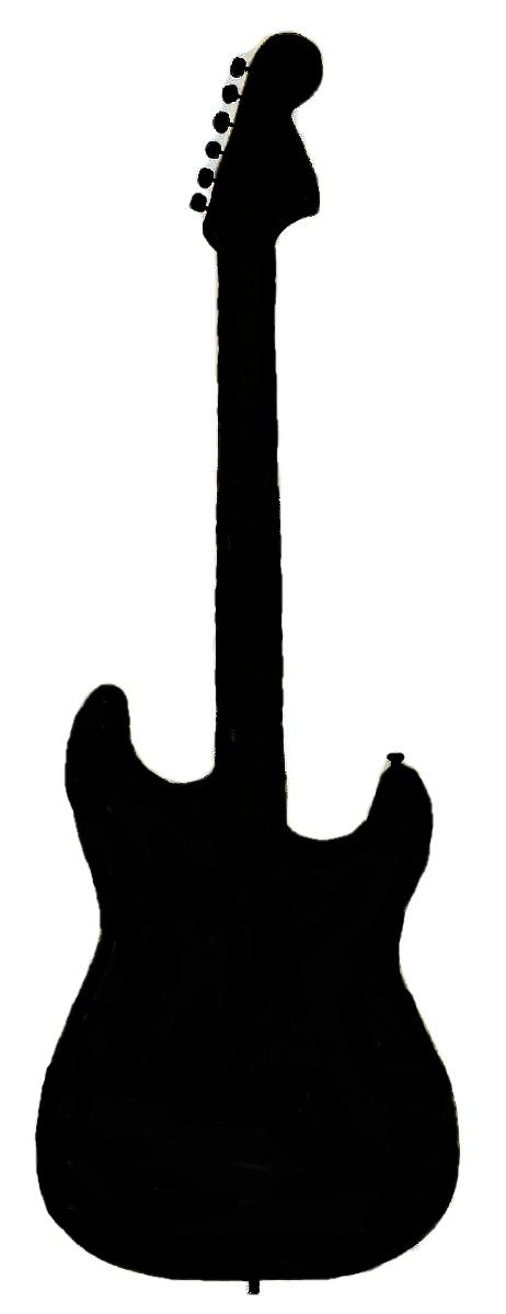 Jimi Hendrix Fender Strat Fender Strat Tattoo, Fender Guitar Tattoo Ideas, Jimi Hendrix Guitar Fender Stratocaster, Guitarist Silhouette, Jimi Hendrix Silhouette, Guitar Clipart Black And White, Fender Strat, Fender Stratocaster, Hendrix