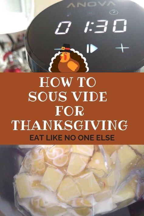 How to Sous Vide for Thanksgiving - Eat Like No One Else Sous Vide Mashed Potatoes, Sweet Potato Desserts, Potato Desserts, Turkey Sides, Fresh Dinner Ideas, Salt Block Cooking, Oven Stove, Thanksgiving Dinner Table, Thanksgiving Cooking