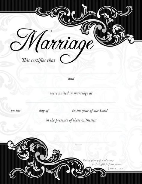 Marriage Certificate Display, Elegant Black And White Wedding, Wedding License, Column Wedding Dress, Certificate Background, Marriage Records, Book Cover Artwork, Calligraphy Stationery, Wedding Certificate