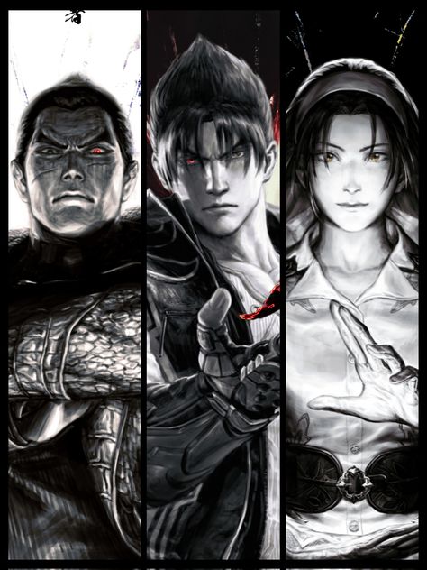 Tekken Bloodline, Jun Kazama, Tekken Jin Kazama, Tekken Wallpaper, Kazuya Mishima, Capcom Characters, Male Faces, Tekken 8, Jin Kazama