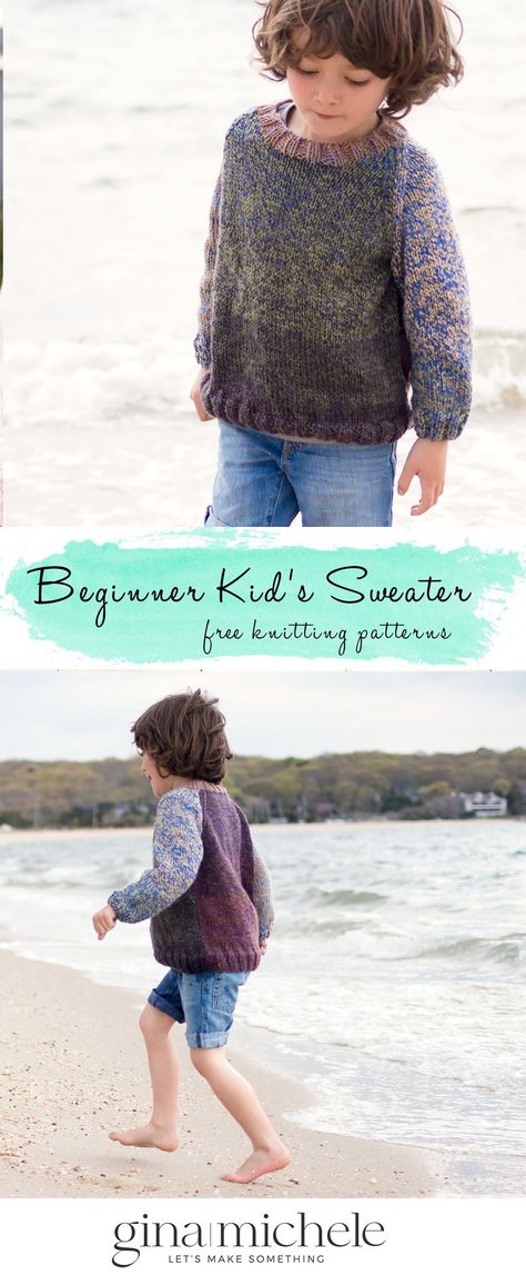 Childrens Knitted Sweaters Free Pattern, Free Kids Sweater Knitting Pattern, Knit Kids Sweater Pattern Free, Boys Knit Sweaters Free Pattern, Sweater Knitting Patterns Kids, Free Quick Knitting Patterns, Kids Knit Sweater Pattern, Kids Sweater Pattern Free Knitting, Knitted Toddler Sweaters