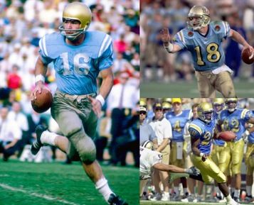 Throwback UCLA Jerseys, and some of the best Bruins that ever wore them. Ucla Bruins Football, Ucla Football, Block Numbers, Top Pic, Ucla Bruins, Football Uniforms, Bad Memories, Media Logo, Half Time