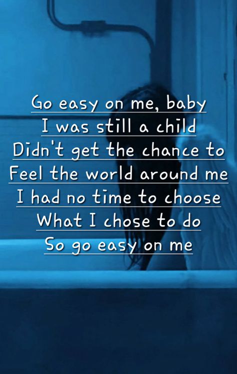 Go Easy On Me Adele, Easy On Me Adele, Healing Your Inner Child, Go Easy On Me, Healing Yourself, Adele Songs, Me Too Lyrics, Inner Child, Me Me Me Song