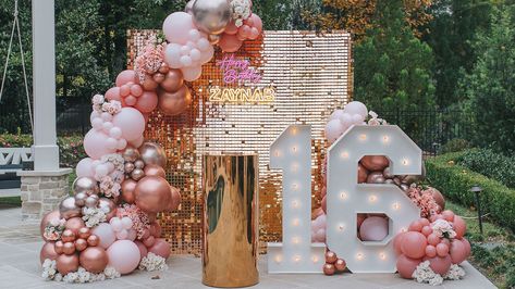 Sweet 16 Ideas to Celebrate This Milestone Birthday | Petal Talk Sweet 16 Party Activity Ideas, 16 Party Themes, Sweet 16 Ideas, Sweet 16 Party Themes, Personalization Mall, Sweet 16 Party, Yummy Ice Cream, Veggie Tray, Sweet 16 Parties