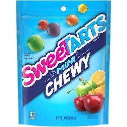 Tart Mini, Rainbow Fruit, Candy Companies, Chewy Candy, Sweet Tart, Strawberry Blueberry, Sour Candy, Sweet Tarts, Corn Syrup