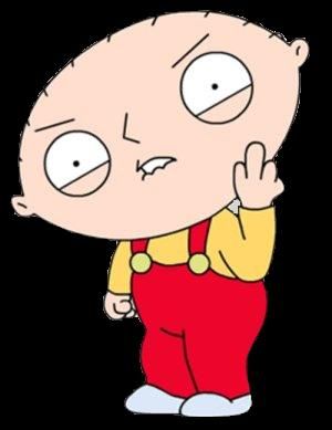 Stewie Griffin I Griffin, Finger Cartoon, Family Guy Stewie, Family Guy Funny, Griffin Family, Stewie Griffin, Fox Kids, Family Cartoon, Dark Rose