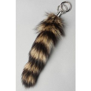 Hartlett Raccoon Tail Clip Coyote Tail, Raccoon Tail, Nyc House, Therian Stuff, Animal Tails, Belt Jewelry, Racoon, Nail Accessories, O Ring