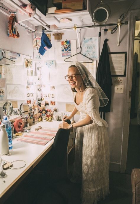 Caitlin in Waitress the Musical Waitress Musical Aesthetic, Dawn Waitress, Waitress Aesthetic, Waitress The Musical, Backstage Theatre, Waitress Musical, Theater Play, Dream Roles, Broadway Costumes