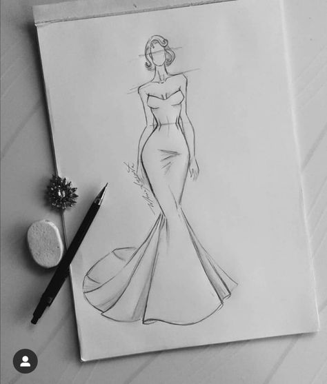 Red Carpet Dress, Carpet Dress, Fashion Illustration Tutorial, Fashion Figure Drawing, Fashion Drawing Sketches, Fashion Drawing Tutorial, Fashion Design Sketchbook, Fashion Design Collection, Fashion Sketchbook