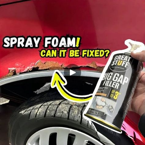 Car Rust Repair Diy, Auto Body Work, Diy Crafts Life Hacks, Truck Repair, Auto Body Repair, Spray Foam, Auto Body, Things To Know, A Car