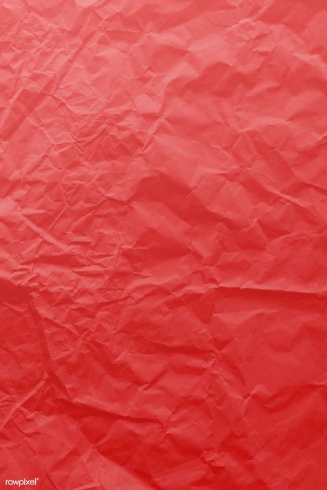 Red wrinkled paper pattern background | free image by rawpixel.com / katie Red Scrapbook Paper, Paper Crumpled, Crumpled Paper Background, Wrinkled Paper, Free Illustration Images, Crumpled Paper, Pastel Red, Brick Texture, Scrapbook Book