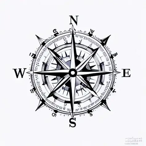 #tattooideas #tattoodesigns #tattoos #nautical compass #sketch Nautical Compass Drawing, Compass Tattoo Sketch, Compass Outline, Compass Sketch, Nautical Compass Tattoo, Navy House, Compass Tattoo Men, Sketch Tattoos, Watch Tattoo Design