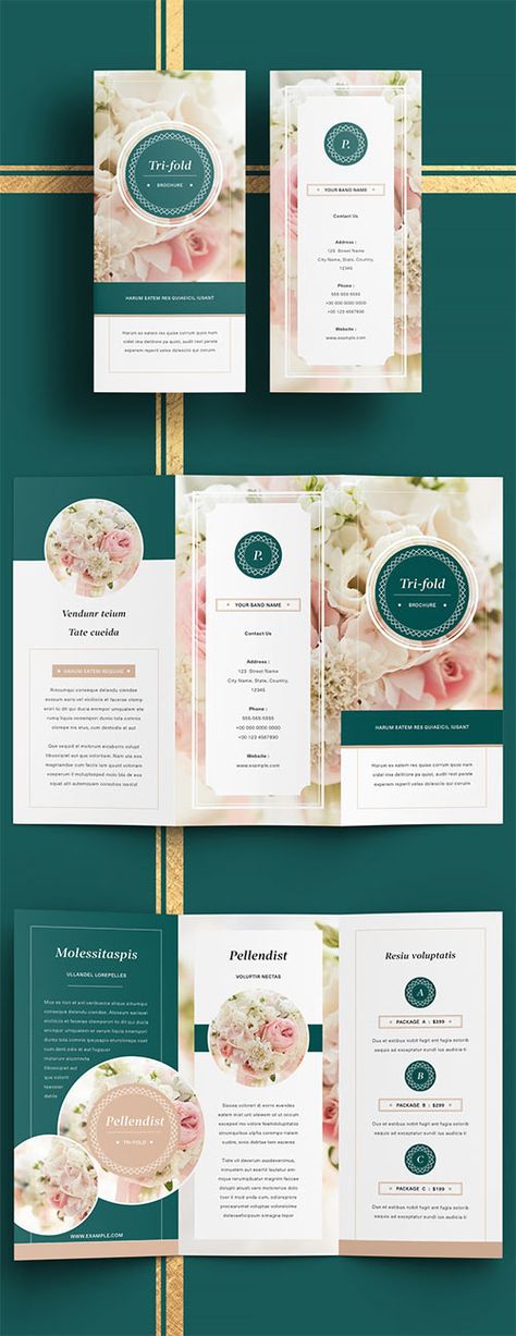 Wedding Brochure Design, Painting Website, Indesign Brochure Templates, Indesign Layout, Catalogue Layout, Online Design Services, Brochure Design Layout, Wedding Brochure, Company Brochure