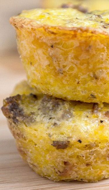 Sausage Grits Muffins Grits Muffins, Sausage Grits, Bacon Grits, Grits Breakfast, Fitness Gift Ideas, Sausage And Bacon, Gluten Free Sausage, Grits Casserole, Grits Recipe