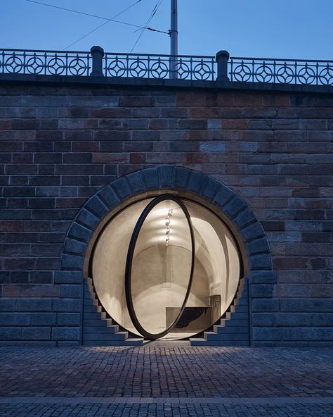 petr janda / brainwork revitalizes prague's historic riverfront Cruise Boat, Cafe House, Adaptive Reuse, Street Furniture, Vaulting, Architecture Firm, Concrete Floors, Contemporary Architecture, Public Space