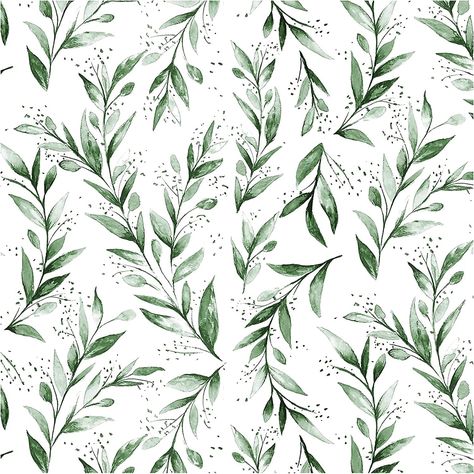 PRICES MAY VARY. 🌿🌿🌿Green Wallpaper Peel and Stick🌿🌿🌿--【Advanced design】--The wallpaper is covered with green olive branches, symbolizing peace, hope, and wisdom. Through the contrast of light and dark colors, you can see the changes in the color shades of the same leaf. The frosted surface design enhances the three-dimensional effect of the wallpaper. Don't worry about the splicing problem, the improvement of the design process has avoided this problem. 🌿🌿🌿Green Wallpaper Peel and Stic Renter Friendly Wallpaper, Farmhouse Wallpaper, Green Leaf Wallpaper, Laundry Room Wallpaper, Bathroom Vinyl, Wallpaper Floral, Decorative Leaves, Paper Floral, Stick On Wallpaper