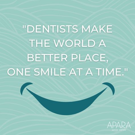 Happy Dentist Day! Thank you to all of the Dentists in the world. 🪥 #apara #aparaautism #dentist #dentistday #teeth Happy Dentist Day, Dentistry Quotes, Dental Quotes, Dentist Day, Dentist Clinic, Online Newsletter, Word Online, School Communication, Creating A Newsletter