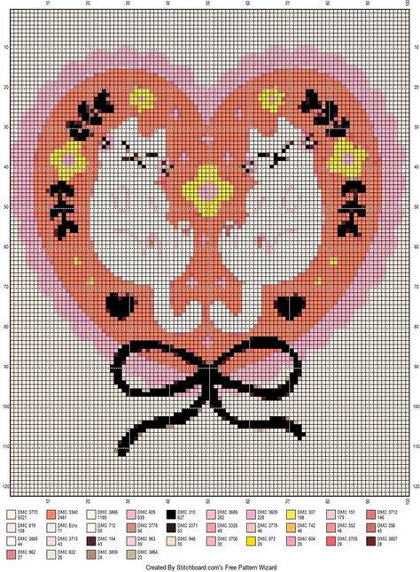 Aesthetic Cross Stitch Pattern, Knitting Grid Patterns, Pixel Grid, Kawaii Cross Stitch, Grid Patterns, Graph Crochet, Quick Crochet Patterns, Pixel Crochet, Tapestry Crochet Patterns