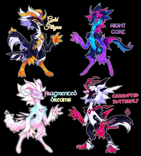 Fursona Adoptables, Fursona Adopt, Adopt Idea, Rainbow Rain, Fantasy Creatures Art, Mythical Creatures Art, Monster Design, Creature Concept Art, Human Art