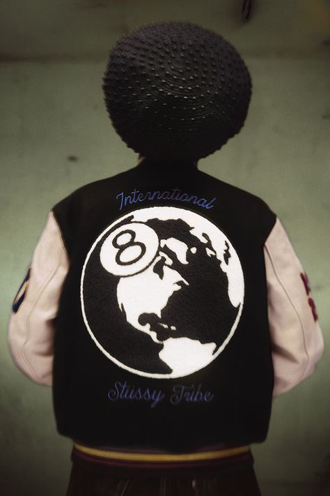 Stüssy Limited-Edition 40th-Anniversary Capsule | HYPEBEAST Fashion Suits For Men, Heron Preston, 40th Anniversary, 로고 디자인, Jacket Design, Hoodie Fashion, Varsity Jacket, Winter Hats, Ring