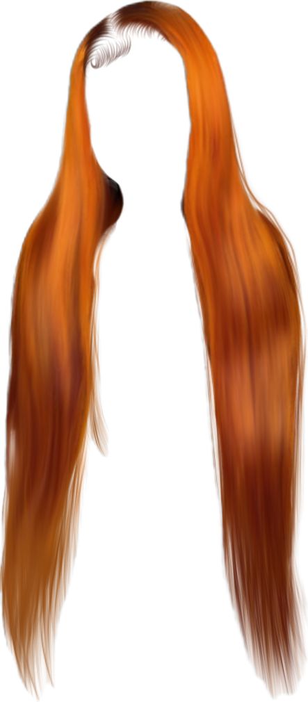 Png Wigs, Photoshop Hair, Hair Orange, Cartoon Hair, Hair Png, Photo Shop, Unique Hairstyles, Blue Nails, New Hair