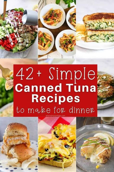 Simple Canned Tuna Recipes That You Can Serve For Dinner Quick Tuna Recipes, Tuna Recipes Canned, Tuna Dinner Recipes, Easy Tuna Recipes, Tuna Dinners, Bbq Sauce Homemade Easy, Homemade Chili Recipe, Canned Tuna Recipes, Homemade Bbq Sauce Recipe