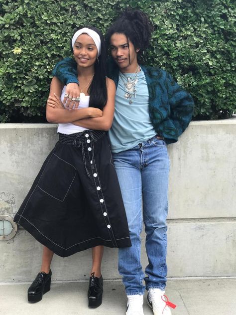 Grownish Outfits Zoey, Luca And Zoey, Luca Sabbat Fashion, Luka Sabbat Grownish, Luca Grown Ish, Grownish Outfits, Luca Sabbat, Lukka Sabbat, Marsai Martin Outfit