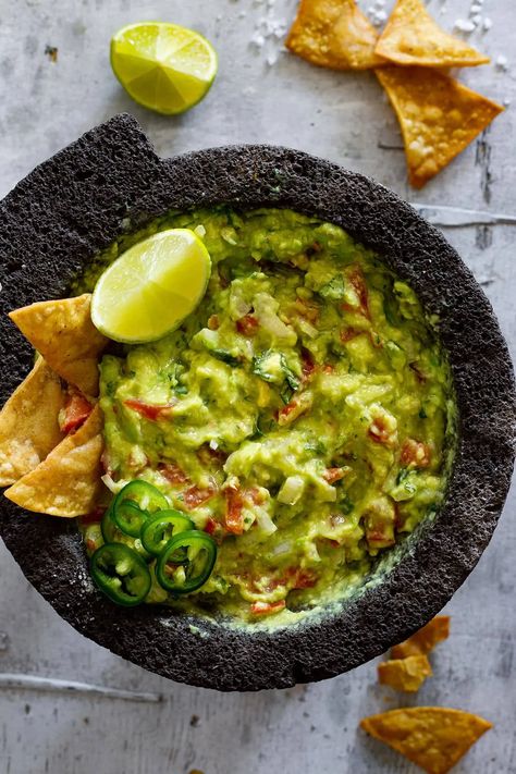 Authentic Guacamole Recipe In A Molcajete Authentic Guacamole Recipe, Authentic Guacamole, Beef Fajitas, Best Guacamole Recipe, 2024 Recipes, How To Make Guacamole, Todays Menu, Avocado Sauce, Copykat Recipes