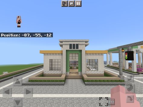 Minecraft Starbucks, Minecraft House Plans, Minecraft Tips, Minecraft House, Minecraft Houses, Minecraft, House Plans, House Styles, Quick Saves