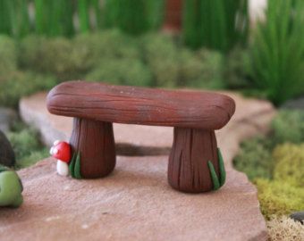 Polymer Clay Fairy Garden, Clay Fairy Garden, Terrarium Accessories, Fairy Things, Antique Boutique, Diy Fimo, Diy Polymer Clay, Clay Fairy, Fairy Garden Furniture